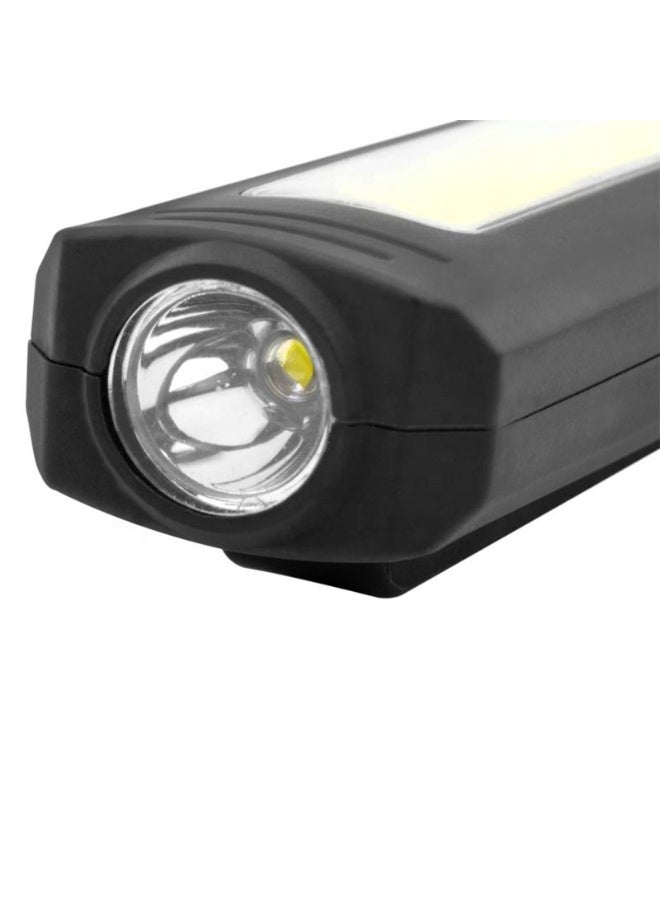 مصباح عمل يدوي قابلة للشحن 3 في 1 LED COB عالي القدرة 210 لومن، مصباح طوارئ محمول مقاوم للماء مع قاعدة وقابض مغناطيسي، إضاءة LED للعمل في الحدائق والمكاتب والمشاريع الصناعية والمنزلية، مصباح أمني للطوارئ والإضاءة الخارجية والداخلية، هيكل ABS متين مقاوم للصدمات، مصباح متعدد الاستخدامات للورش والمواقع والمعسكرات ومواقف السيارات والطرق الليلية - Image 4